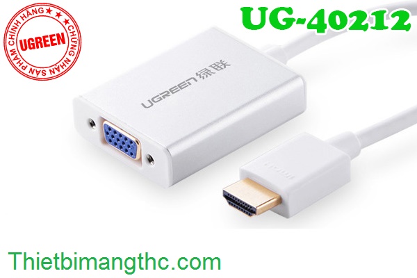 Cáp HDMI sang VGA UGREEN